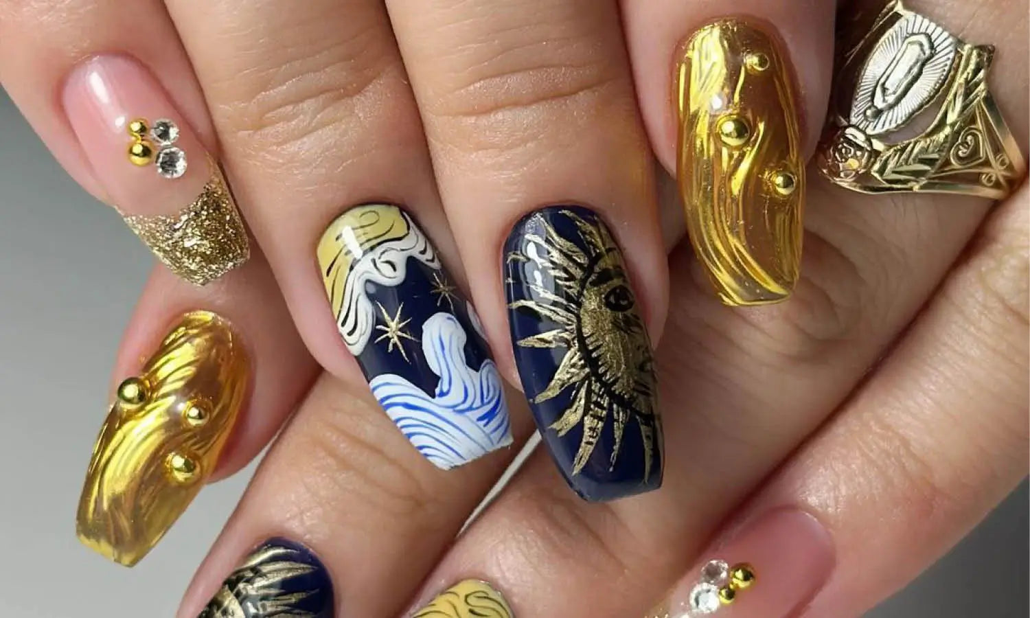 30 Best Sun Nail Design Ideas You Should Check