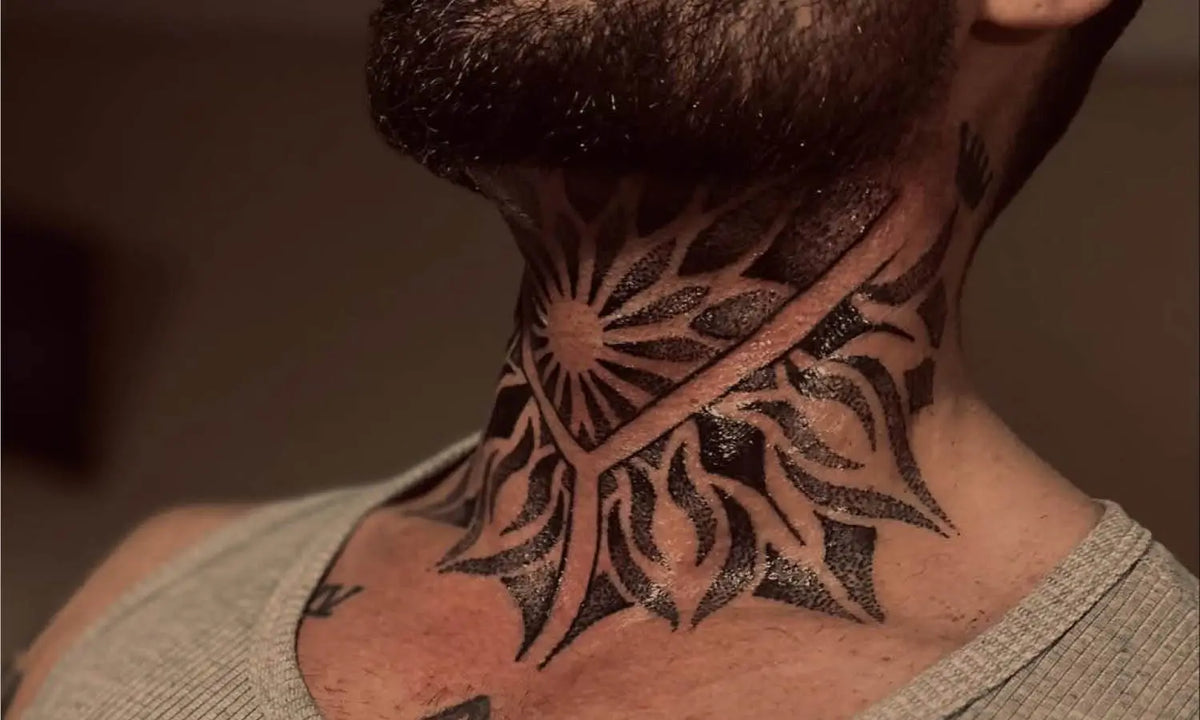 30 Best Throat Tattoo Ideas for Men You Should Check