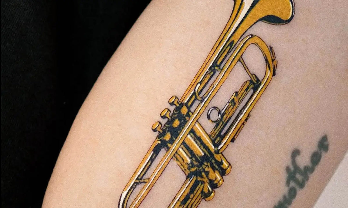 30 Best Trumpet Tattoo Ideas You Should Check