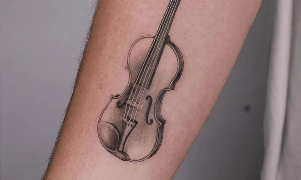 30 Best Violin Tattoo Ideas You Should Check