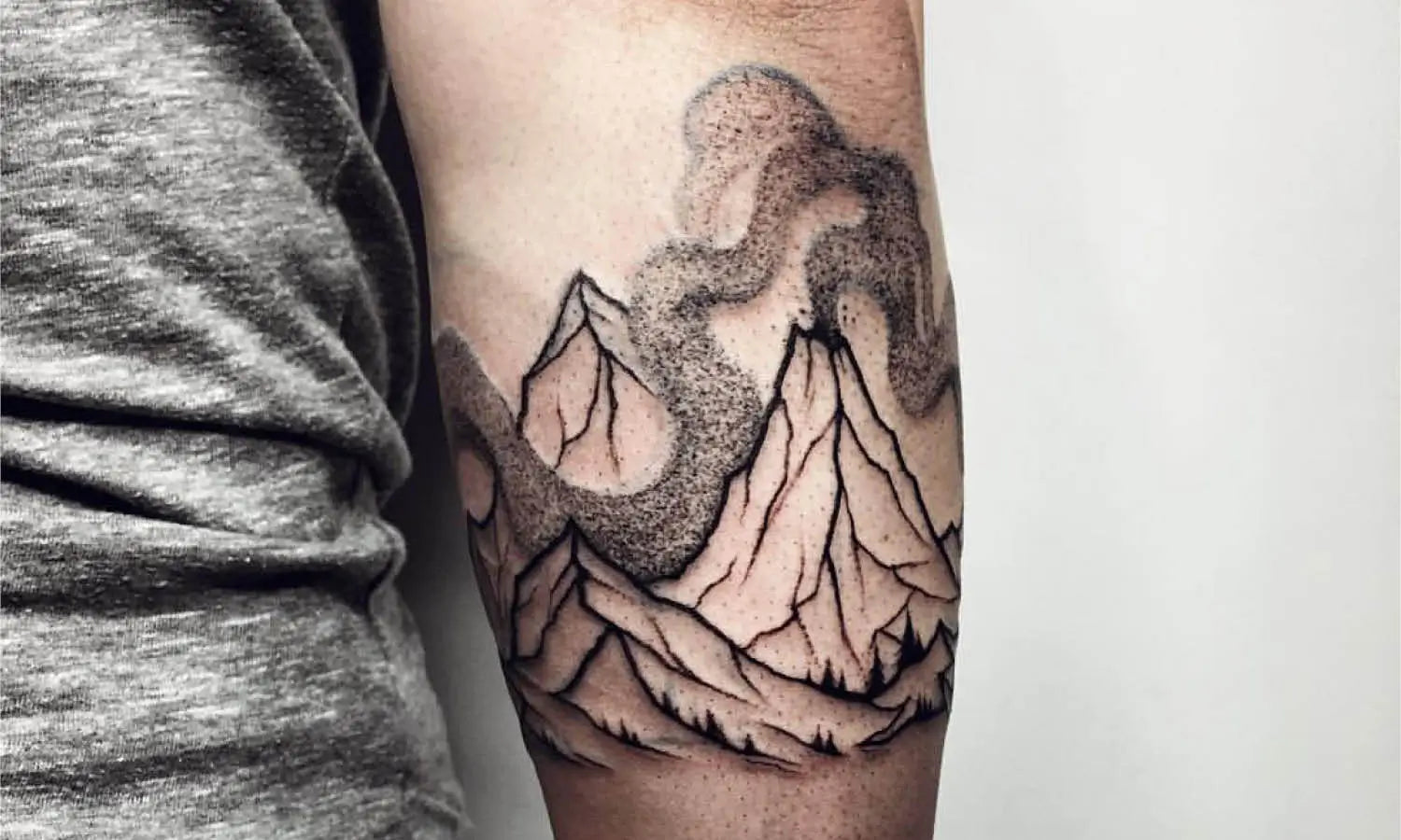 30 Best Volcano Tattoo Ideas You Should Check