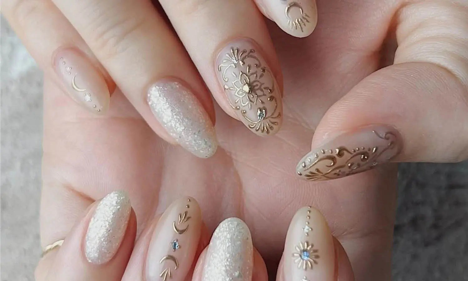 30 Best Wedding Nail Design Ideas You Should Check