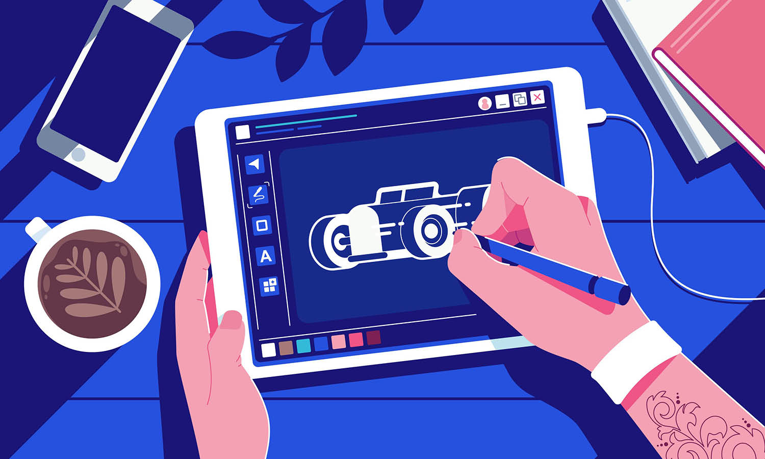 From Sketch to Screen: The Digital Illustration Workflow