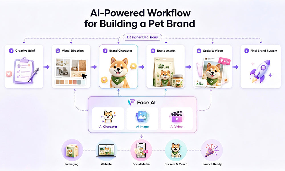Building a Pet Brand with AI in 2026: A Design Workflow That Actually Saves Time