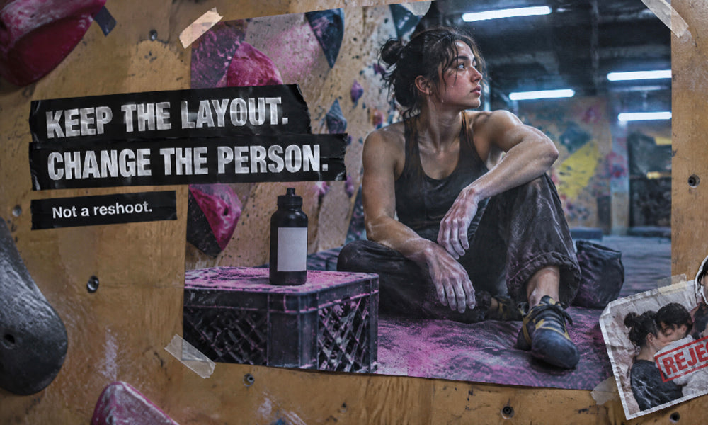 How to Make Campaign Stills Without a Reshoot — Image Model, Then Character Swap