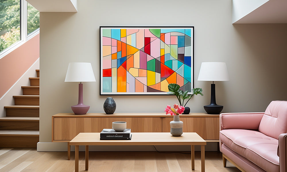 Luxury Wall Art for a Stunning Living Room Makeover