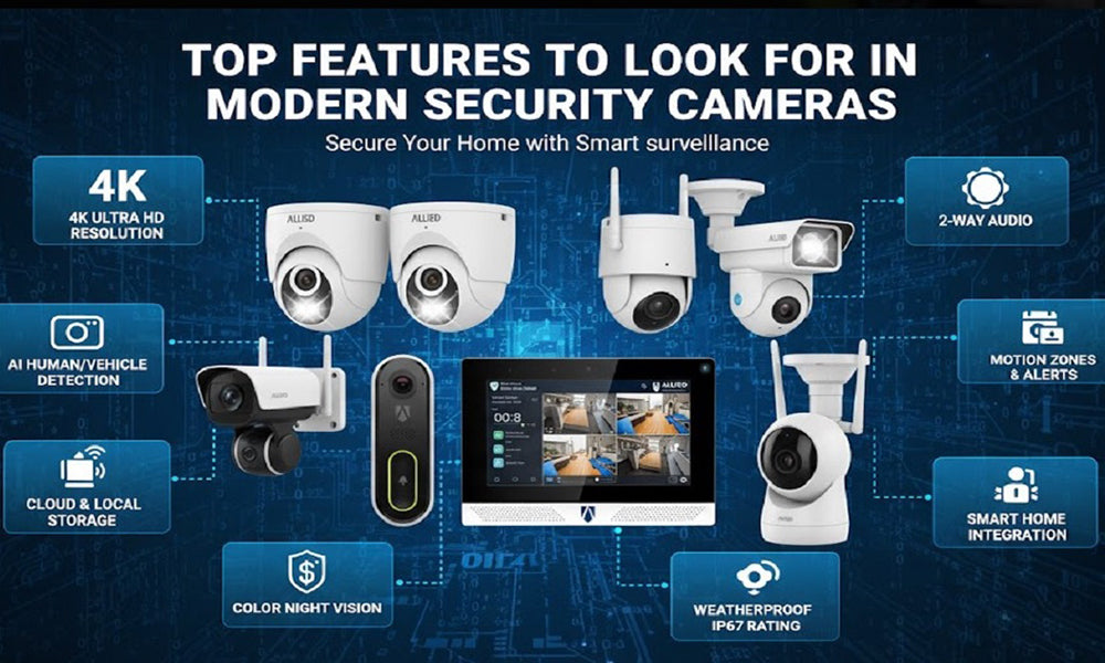 Most Advanced Security Camera Top Features to Look for in Modern Security Cameras
