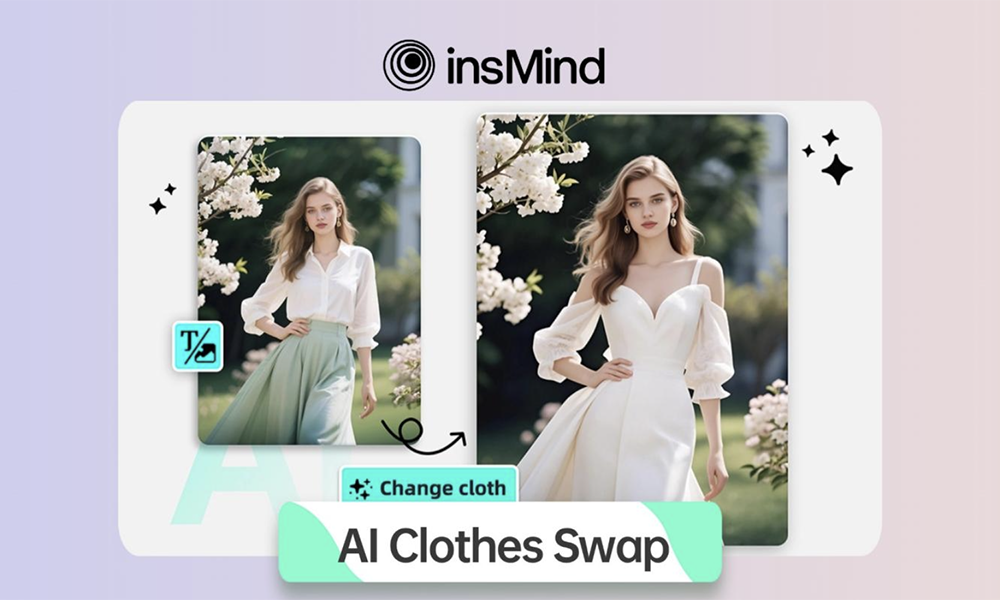 Take Creativity to the Next Level with insMind AI Clothes Swap