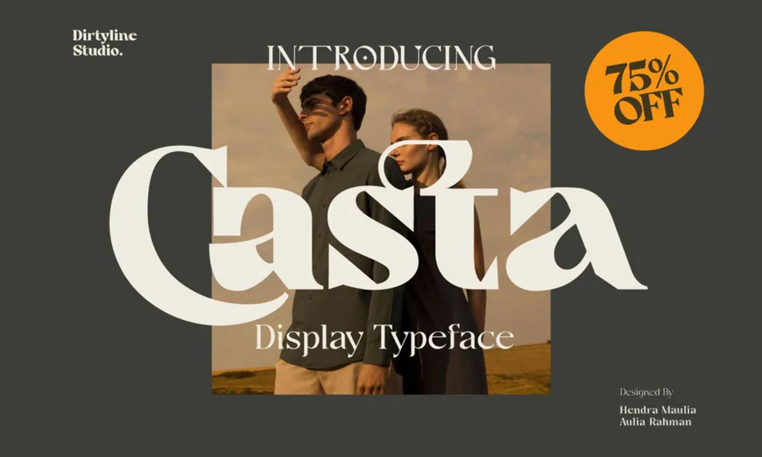 Casta - Free Font - Kreafolk