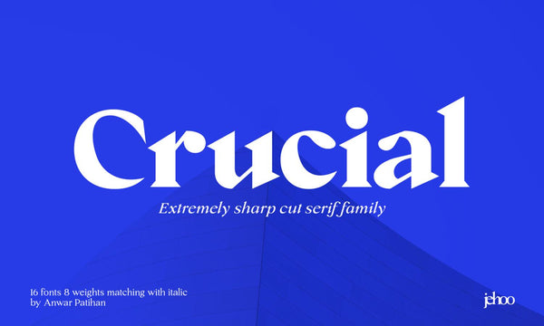 Crucial - Free Font - Kreafolk