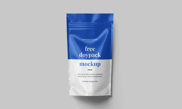 Doypack - Free Mockup - Kreafolk