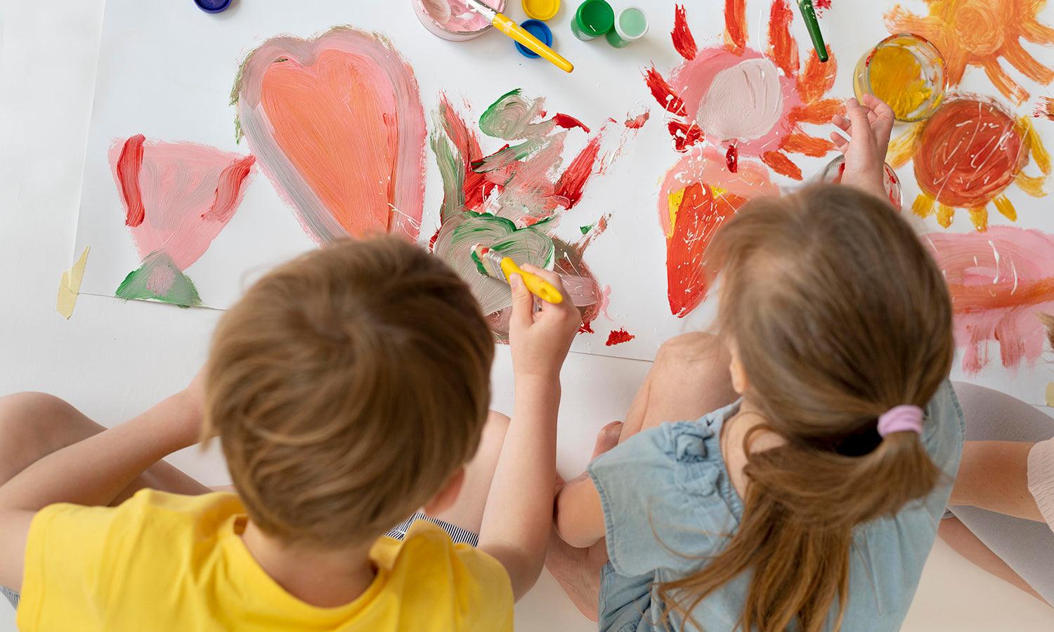 Easy Tips for Parents: Developing Kid's Creativity Through Painting - Kreafolk