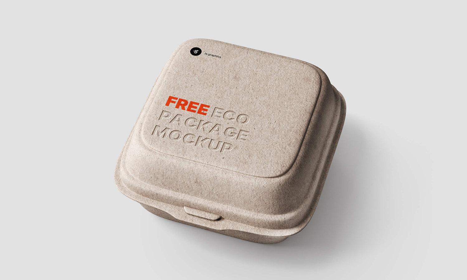 Eco Package - Free Mockup - Kreafolk