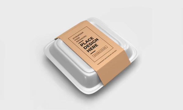 Food Box Packaging - Free Mockup - Kreafolk