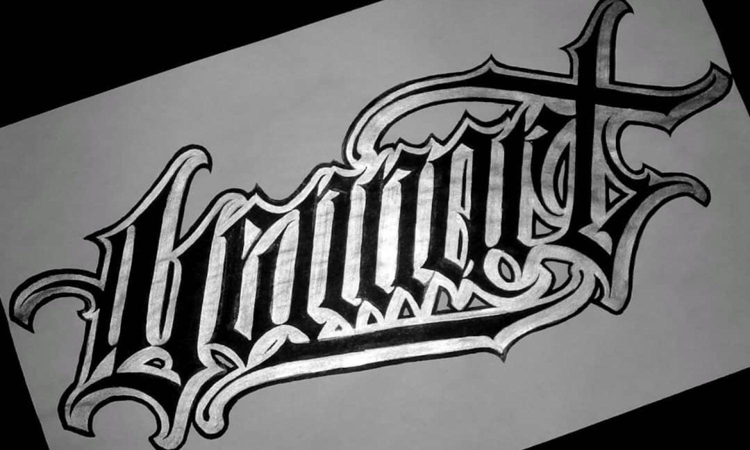 Gothic Lettering: The Definition & The Use In Graphic Design - Kreafolk