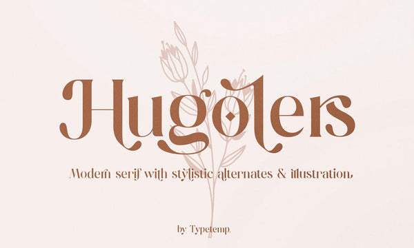 Hugolers - Free Font - Kreafolk