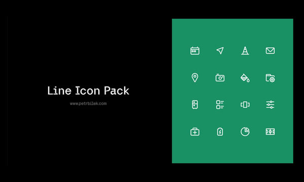 Line Icon Pack - Free Icons - Kreafolk