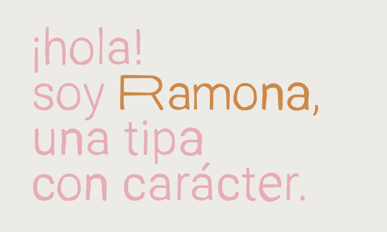 Ramona - Free Font - Kreafolk
