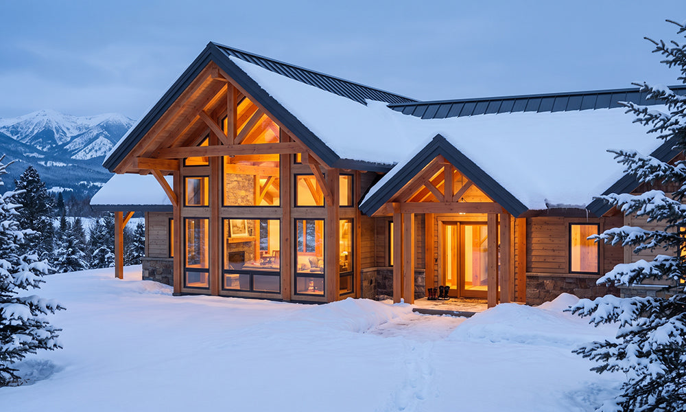 Are Timber Frame Homes a Good Fit for Montana Winters? Yes, If SIP Walls Clear R-21