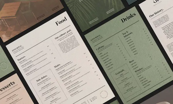 Ultimate Guide to Create Restaurant Menu Design - Kreafolk
