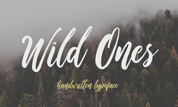 Wild Ones - Free Font - Kreafolk